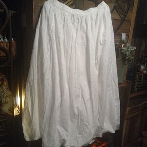 Lucky Brand White A-Line Skirt